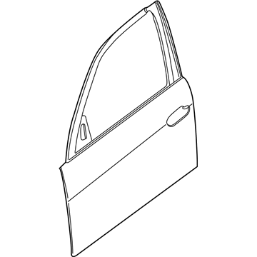 BMW 41-51-8-215-309 Door Front Left