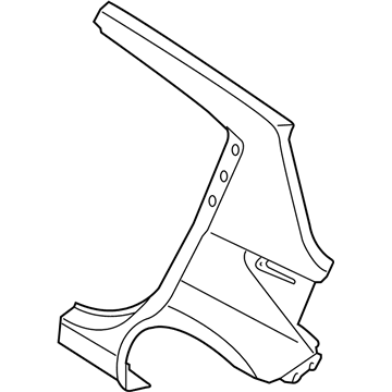 Nissan G8101-EL030 Fender Rear LH