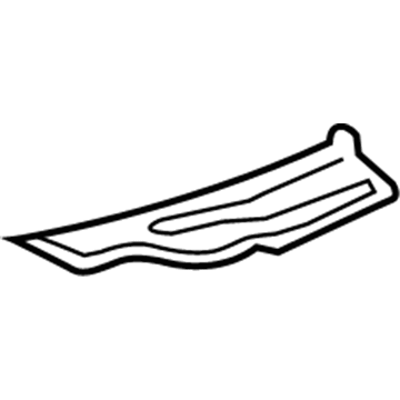 Honda 65567-SHJ-A00ZZ Extension B, L. RR. Floor