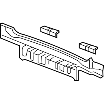 Honda 65750-SHJ-315ZZ Crossmember Set, RR. Floor