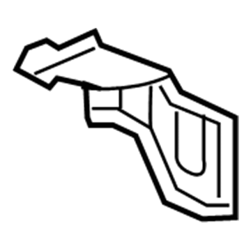 Honda 65758-SHJ-A00ZZ Extension, R. Side Crossmember(Lower)