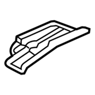 Honda 65517-SHJ-A00ZZ Extension B, R. RR. Floor