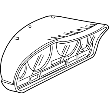 BMW 62-11-6-985-652 Instrument Cluster Speedometer