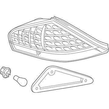 BMW 63-21-7-170-977 Tail Light, Left