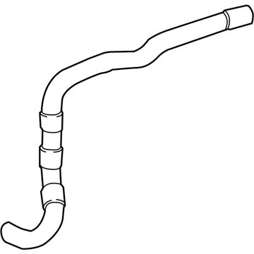 Acura 1J401-R9S-000 Hose, Radiator Outlet