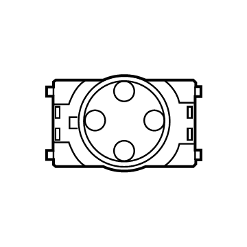 Toyota 84920-WAA03 Lumbar Switch