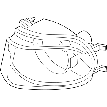 BMW 63-17-7-182-196 Fog Lights, Right