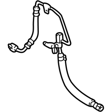 Lexus 44411-33110 Power Steering Pressure Feed Hose