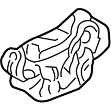 Acura 50850-SJA-A61 Rubber Assembly, Transmission Mounting