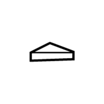 Acura 70109-SZN-A01 Pad, Moving Glass