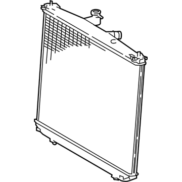 Toyota 16400-0P540 Radiator Assembly