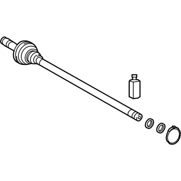 Hyundai 49625-D3000 Joint & Boot Kit-Rear Axle Wheel