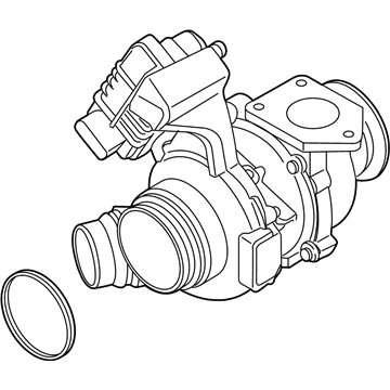 BMW 11-65-8-514-665 Exchange-Turbo Charger