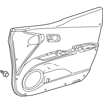 Toyota 67610-47802-C2 Door Trim Panel