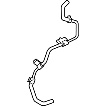 Lexus 44406-33121 Power Steering Return Tube Sub-Assembly, Upper