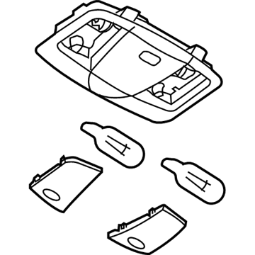 Infiniti 26430-JJ50A Map Lamp Assy