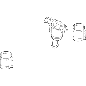 Ford DA8Z-5G232-D Manifold With Converter