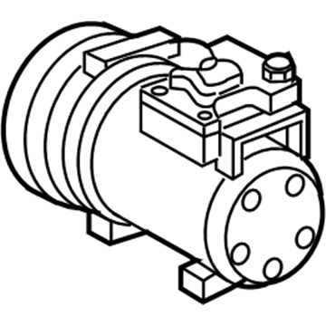 Mopar 5058036AD COMPRES0R-Air Conditioning