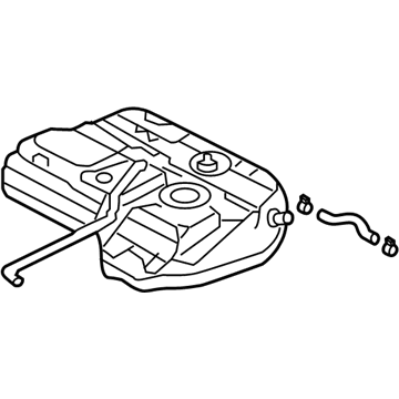 Honda 17500-S9V-A01 Tank, Fuel