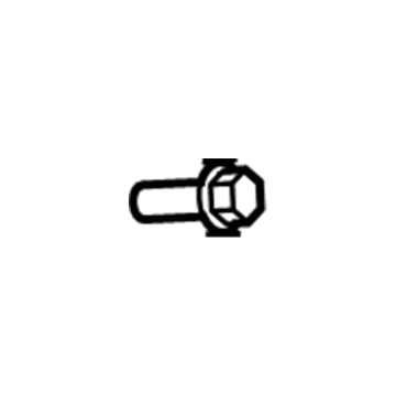 Honda 91594-S1A-E01 Clip, Fuel Filler Cap