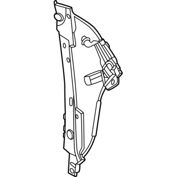 Ford NZ6Z-2627008-A REGULATOR - WINDOW - LESS MOTO