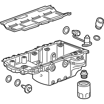 GM 12696684 Oil Pan