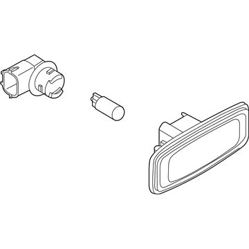 Infiniti 26160-JK00B Lamp Assy-Side Flasher