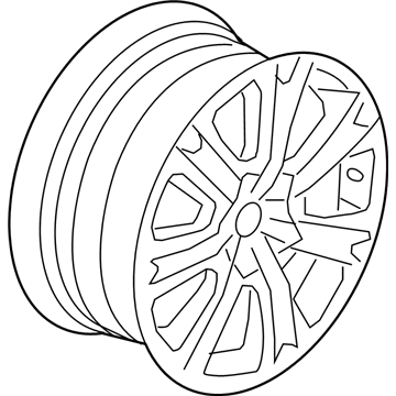 Acura 42800-SJA-A00 Wheel Assembly, Aluminum (18X8J) (Tpms)