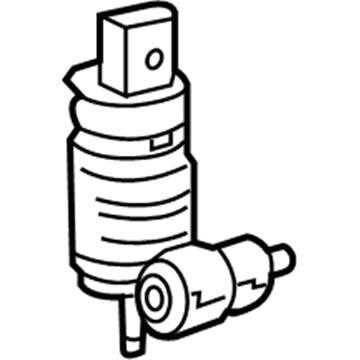 Mopar 68225066AB Pump-Washer, Windshield