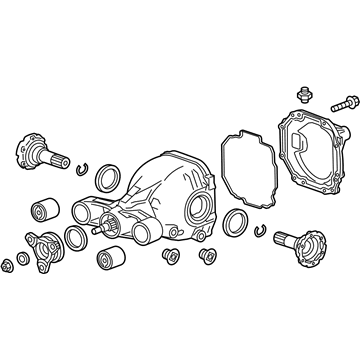 GM 84110756 Differential Carrier Assembly