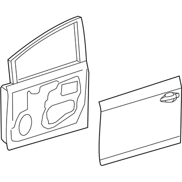 Toyota 67002-47150 Door Shell