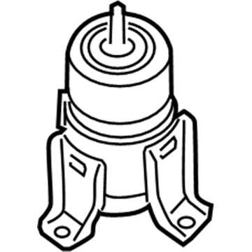 Nissan 11320-9N00A Engine Mounting, Rear