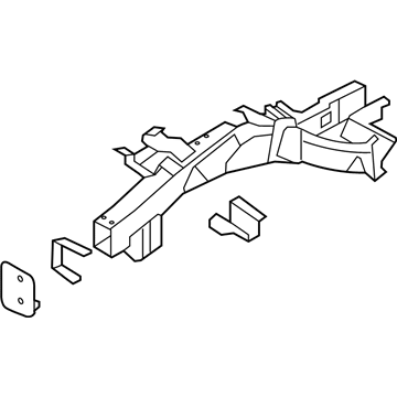 Hyundai 64602-0W500 Member Assembly-Front Side, RH