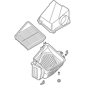 Kia 28110J5100 Air Cleaner Assembly