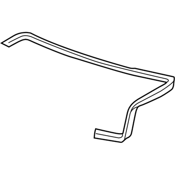 Honda 74865-S04-003 Weatherstrip, Trunk Lid