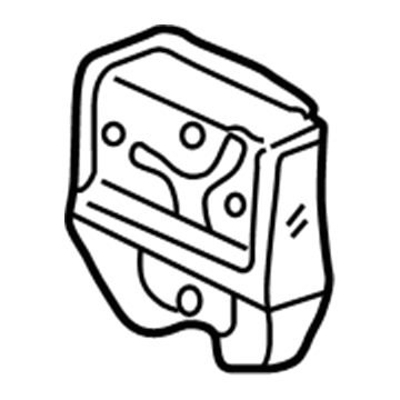 Honda 74850-S04-J11 Lock Assembly, Trunk