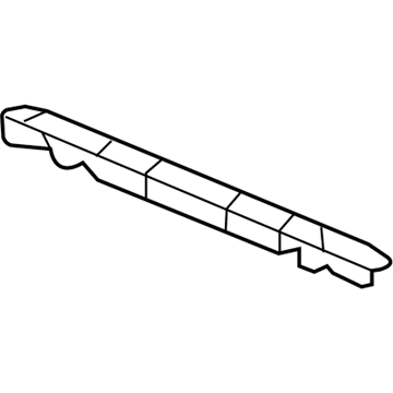 Honda 66118-SCV-A01ZZ Beam, RR. Bumper (Upper)