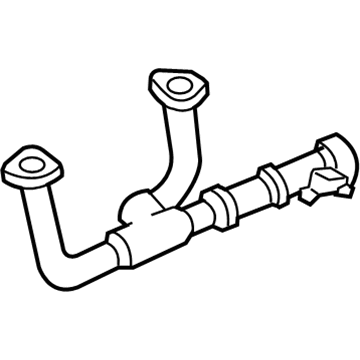 Acura 18210-S3V-A02 Pipe A, Exhaust