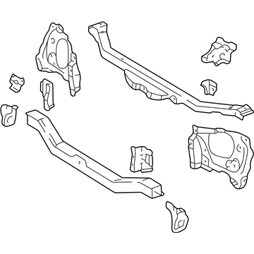 Toyota 53201-02060 Radiator Support