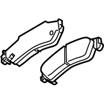 GM 92230273 Rear Pads