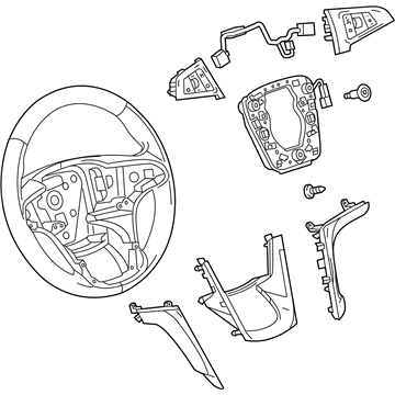 GM 22940526 Steering Wheel