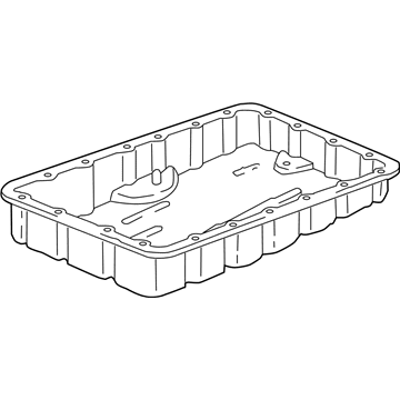 Toyota SU003-03667 Oil Pan