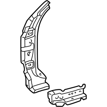 Toyota 61109-0C901 Pillar Reinforcement