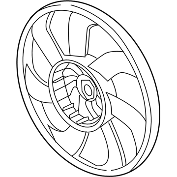 Honda 38611-5R1-003 Fan, Cooling