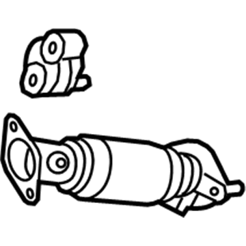 Kia 28610A7400 Front Muffler Assembly