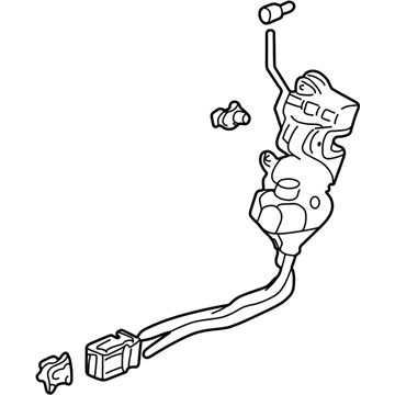 Acura 72610-SZ3-033 Lock Assembly, Right Rear Power Door