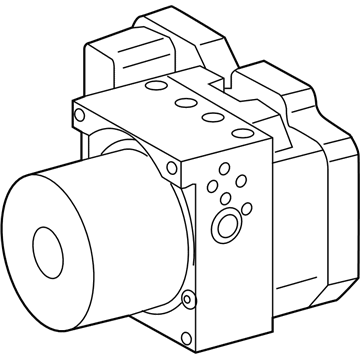 Toyota 44050-12D71 ABS Control Unit