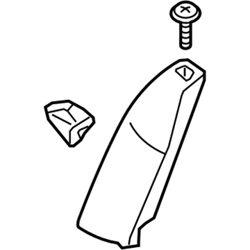 Nissan 88610-3TE2A Back Seat Re RH