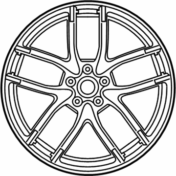 Nissan D0CMM-3GM3A Aluminum Wheel