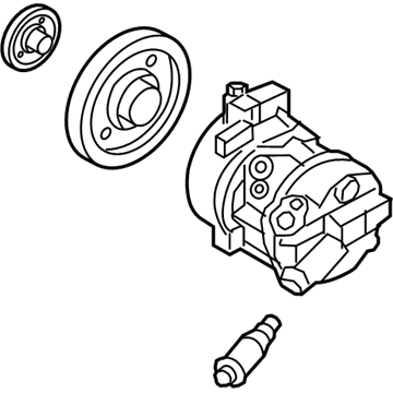 Hyundai 97701-D3301-AS1 Compressor Assembly